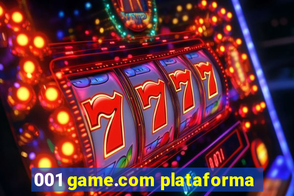 001 game.com plataforma